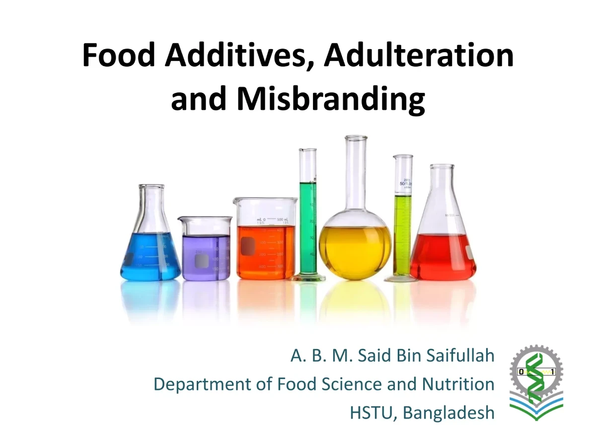Food adulteration