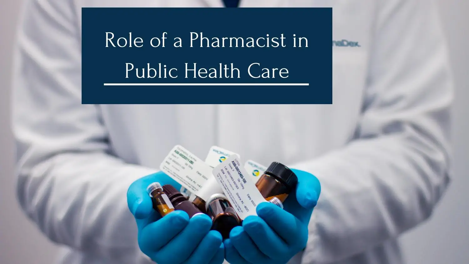 Pharmacists in Public Health