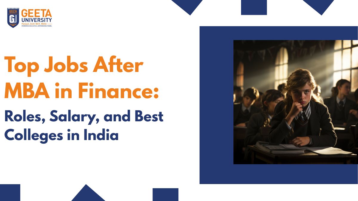 Top Jobs After MBA in Finance