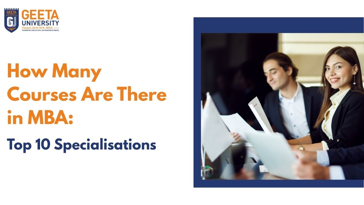 How Many Courses Are There in MBA: Top 10 Specialisations