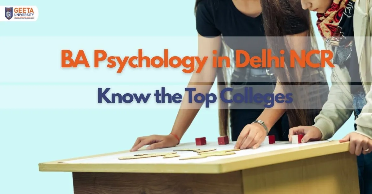 BA (Hons) psychology colleges in Delhi