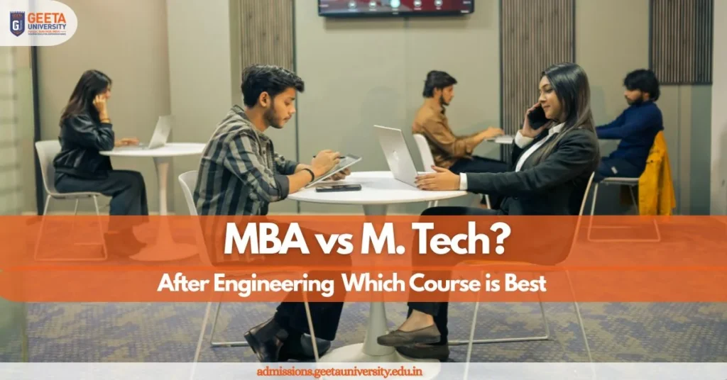 MBA vs M. Tech?