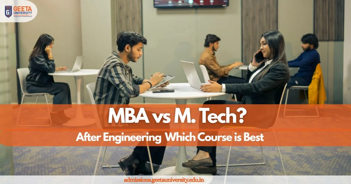 MBA vs M. Tech?