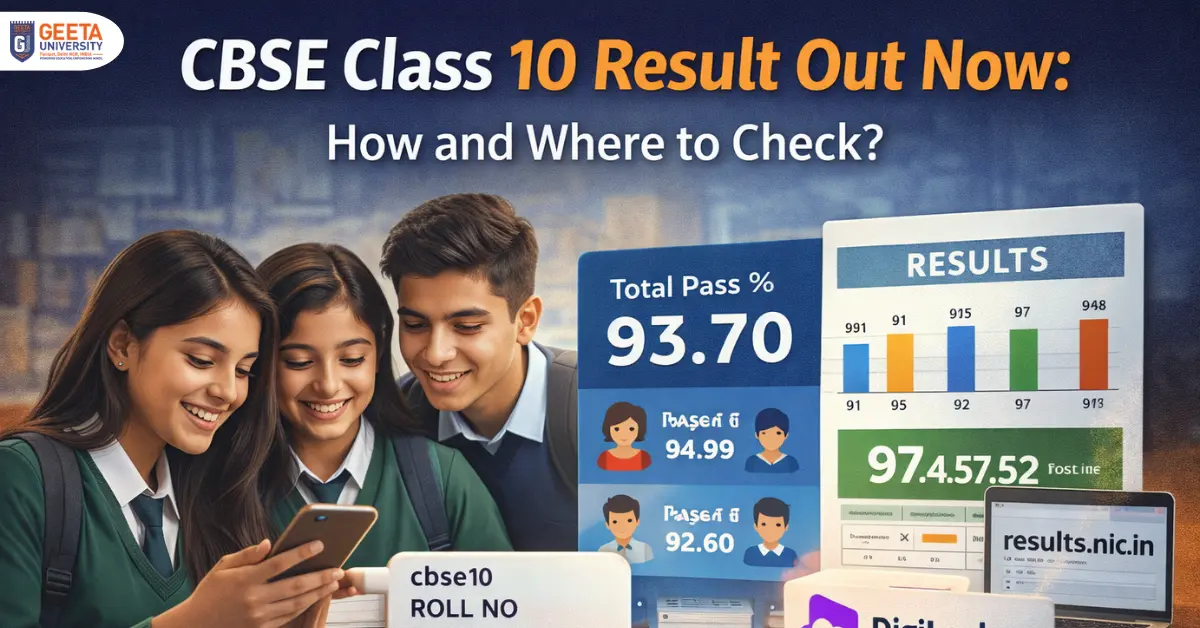 CBSE Class 10 Result Out Now: How and Where to Check?