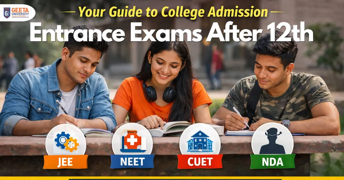 Entrance Exams After 12th