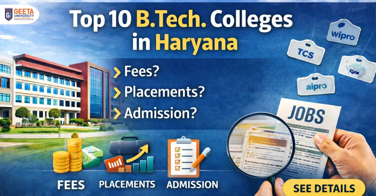 Top B.Tech colleges in Haryana
