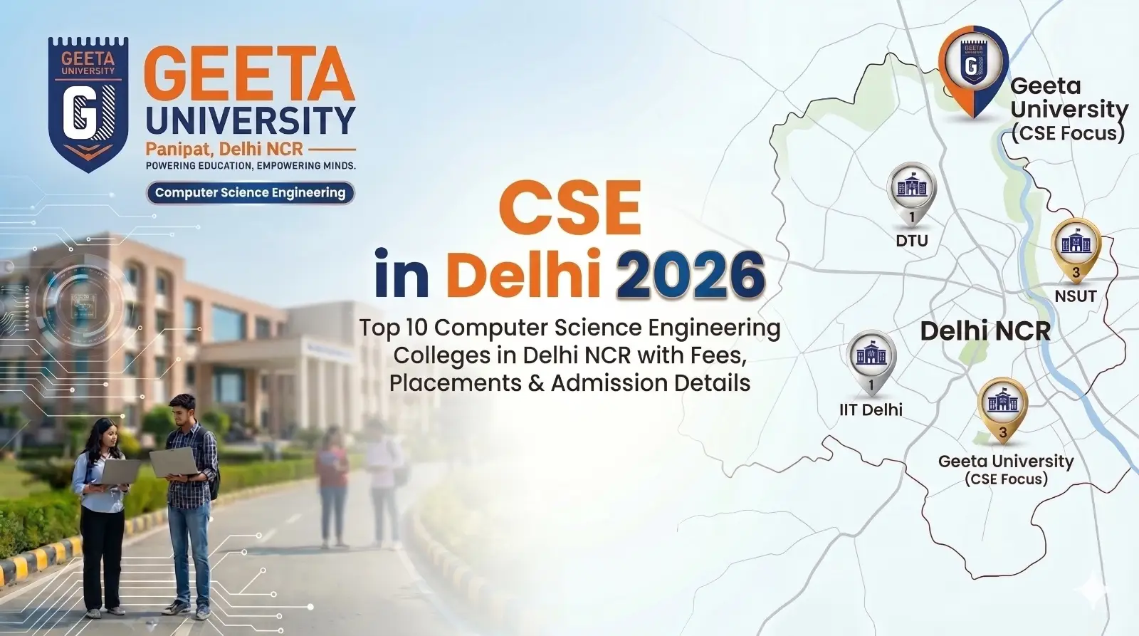CSE Colleges in Delhi 2026