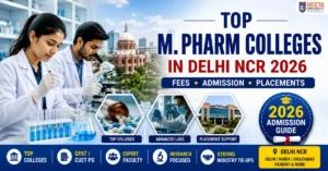 Top M.Pharm Colleges in Delhi NCR 2026: Fees, Admission & Placement