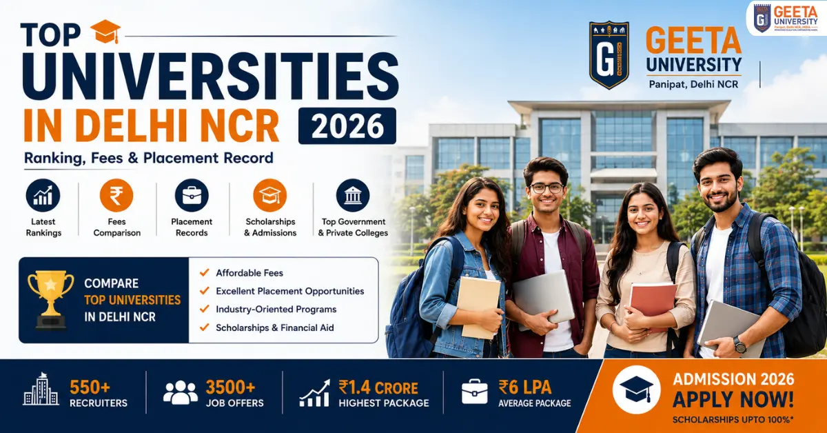 Top Universities in Delhi NCR
