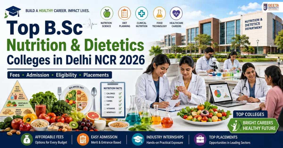 B.Sc Nutrition and Dietetics Colleges in Delhi NCR