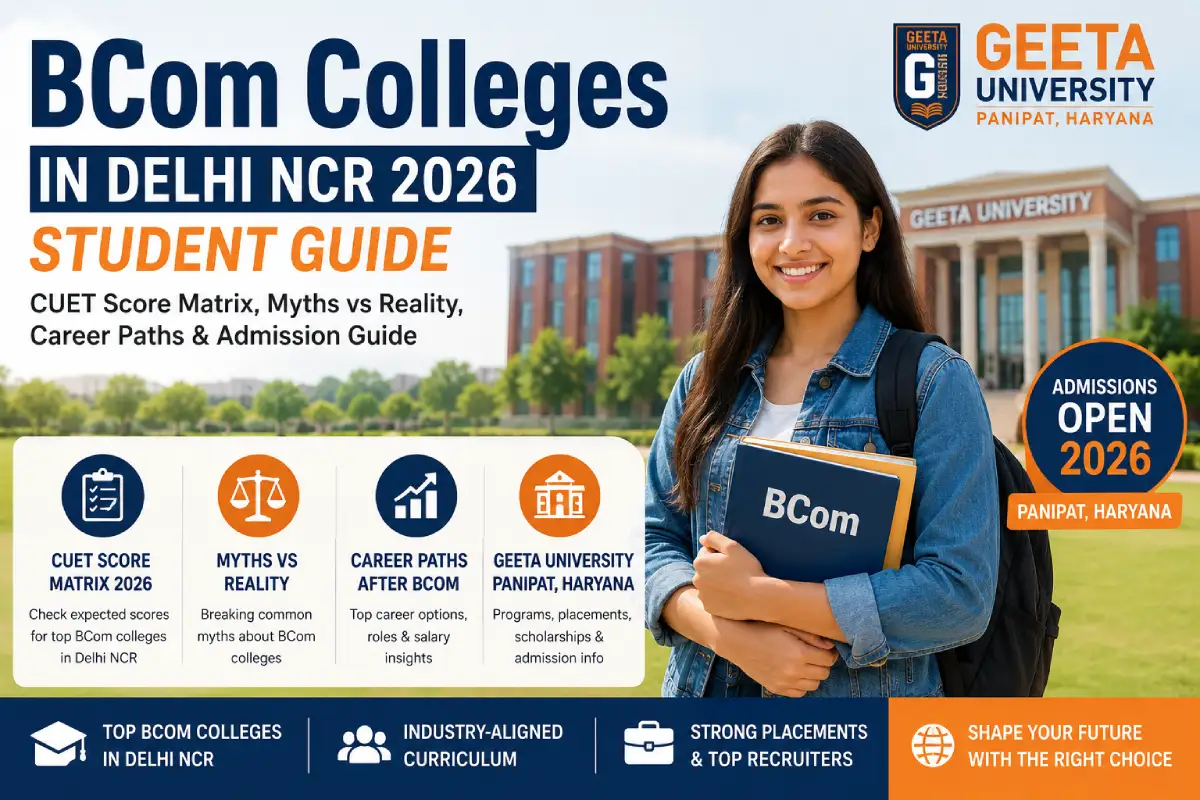 BCom colleges in Delhi NCR