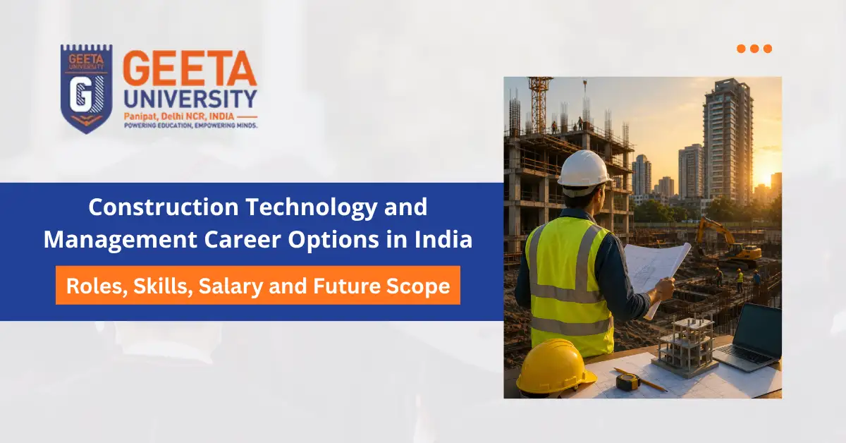 Construction Technology and Management Career Options in India