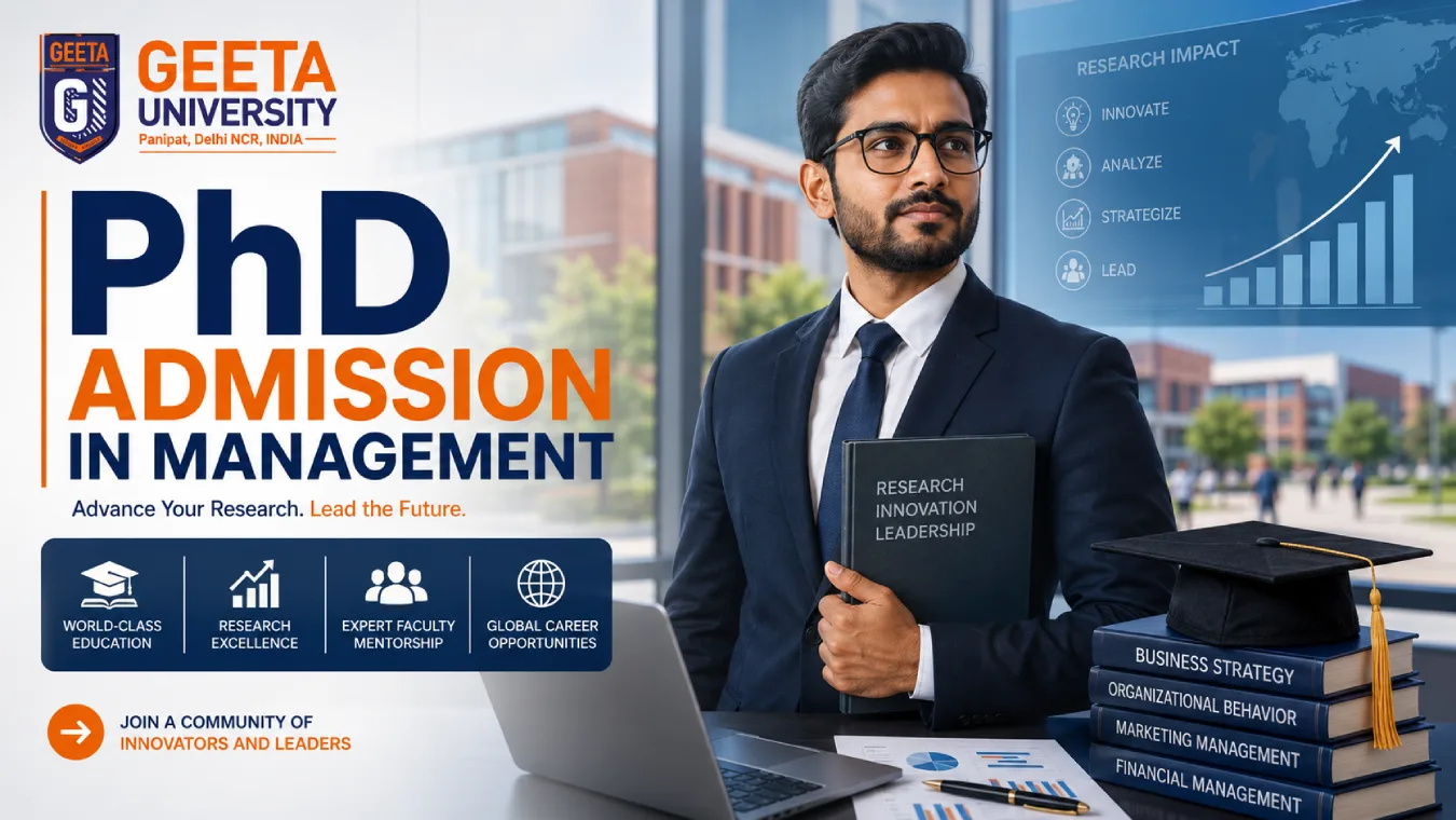 PhD admission in management
