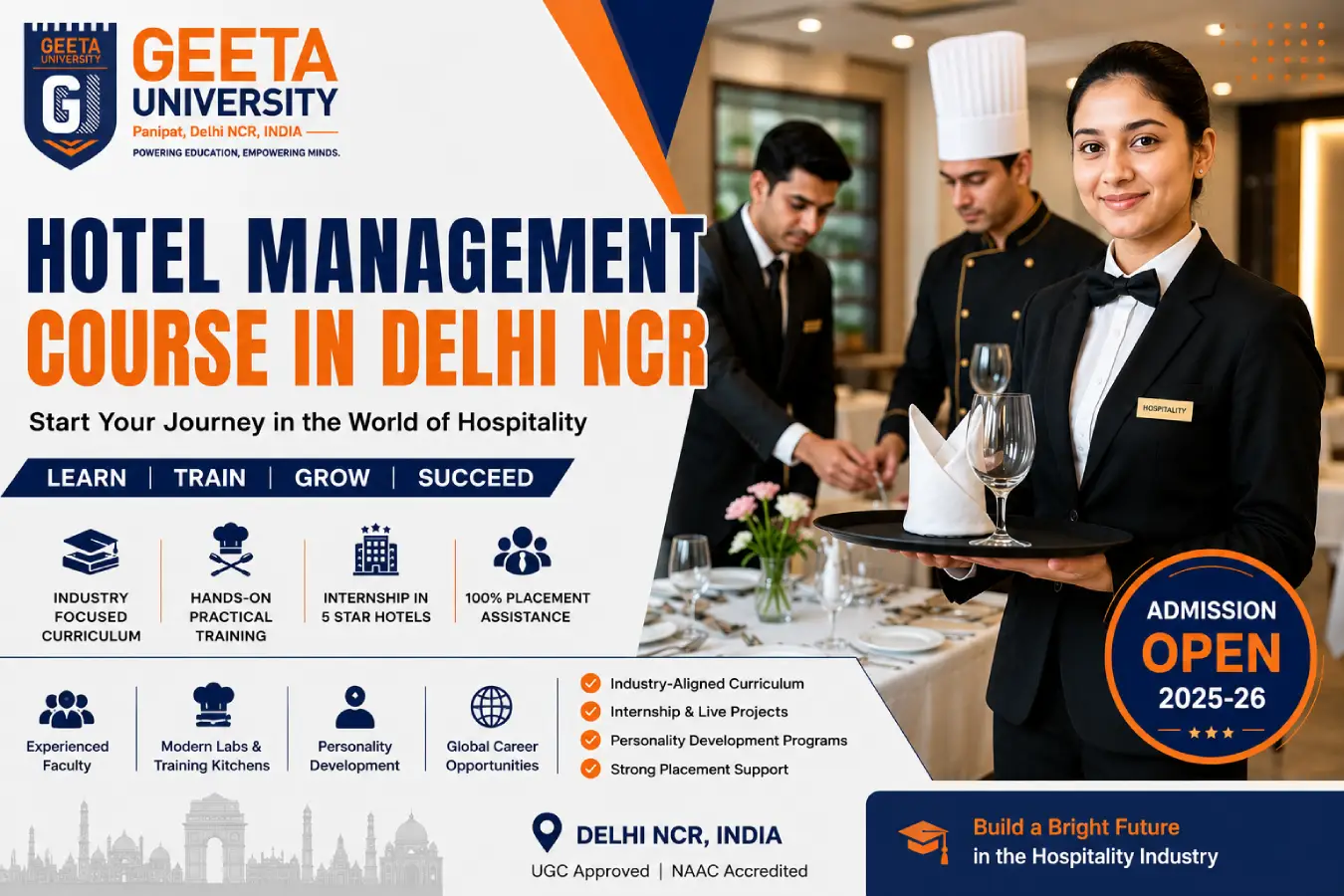 hotel management course in Delhi NCR