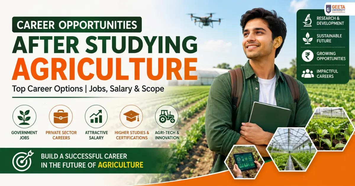 Career Opportunities After Studying Agriculture