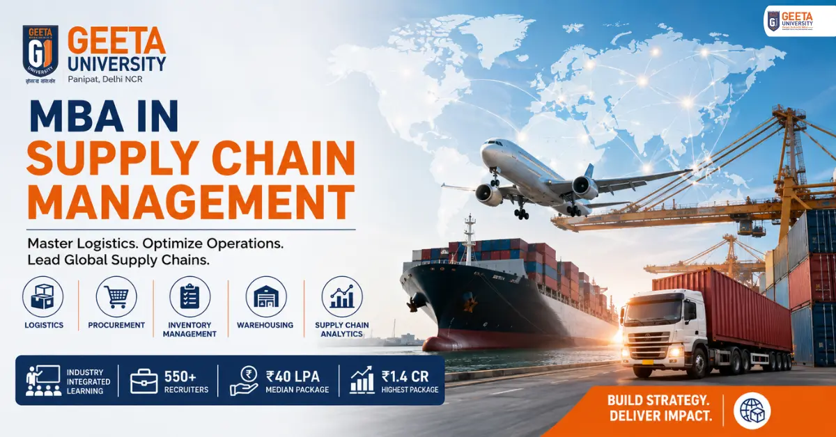 MBA in Supply Chain Management Syllabus