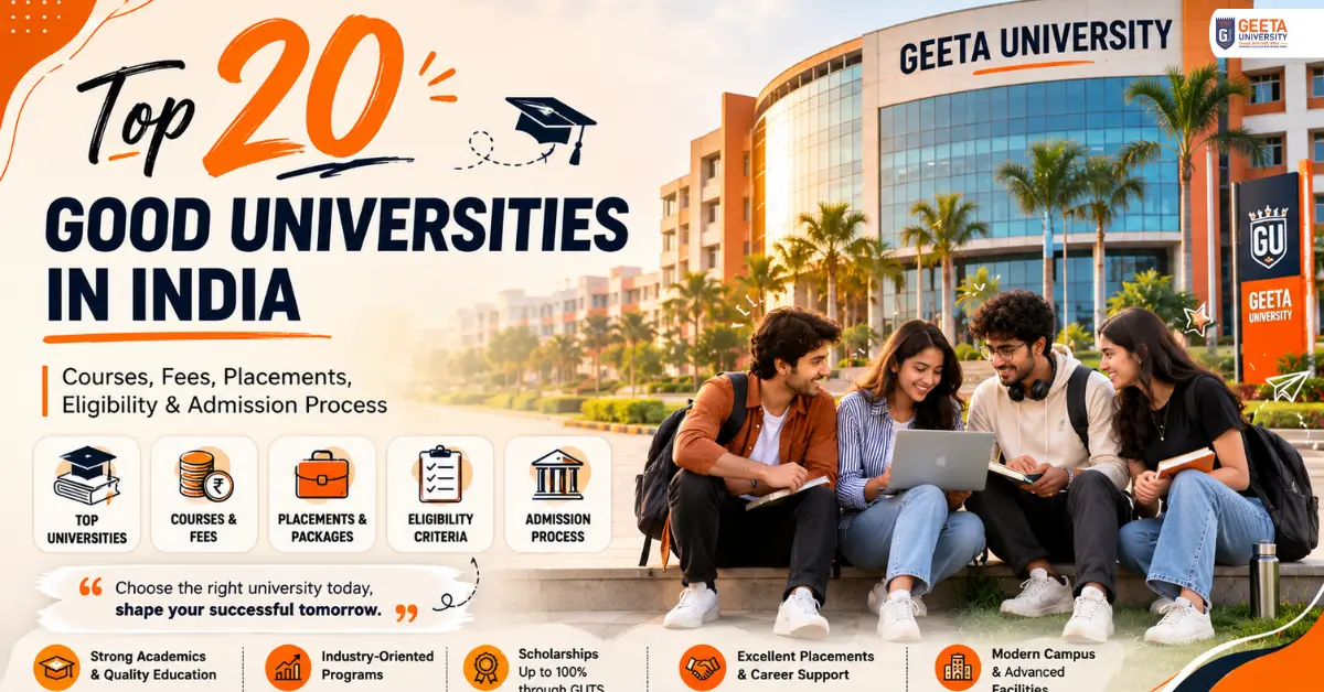 Good Universities in India