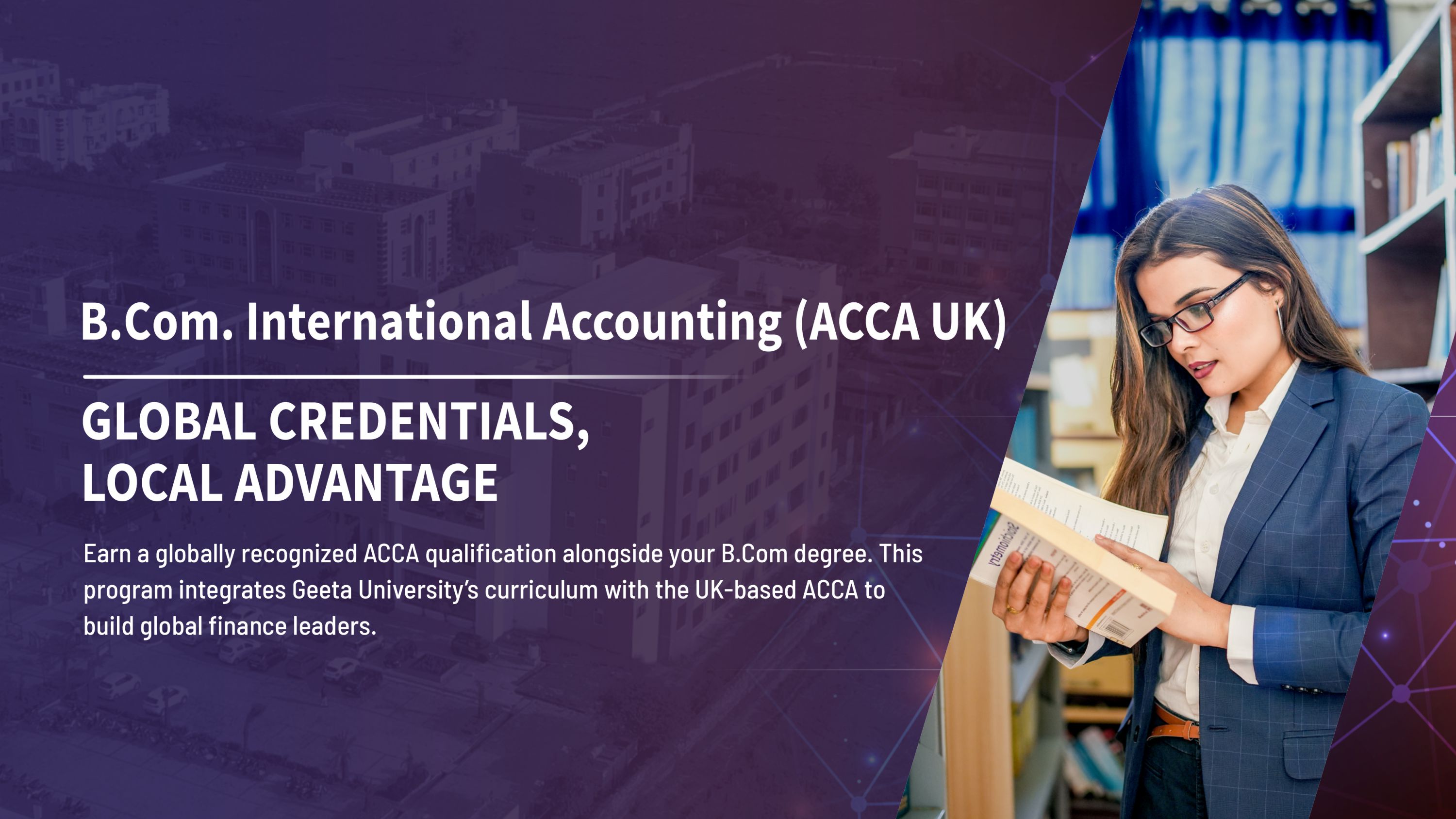 B.Com. International Accounting (Powered by ACCA, UK)