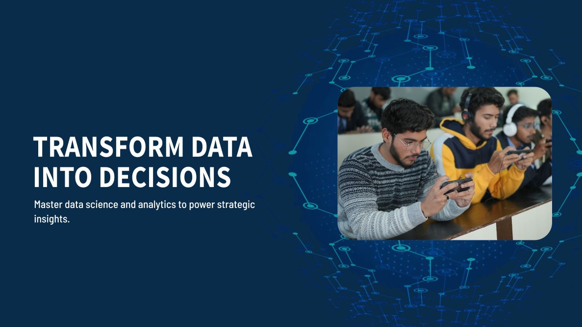 B.Tech. (H) Data Analysis